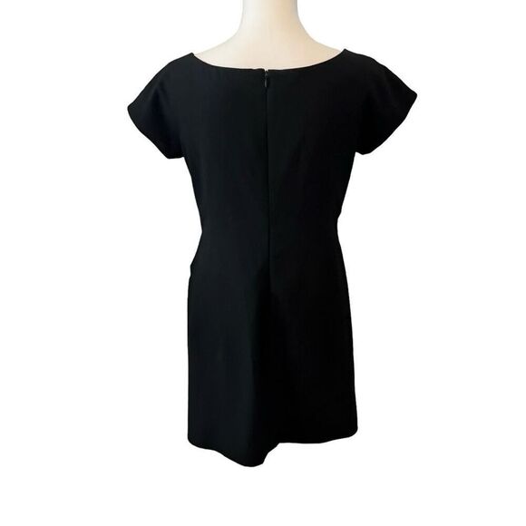 Michael Kors Black Short Sleeve Cocktail Dress Size 8 - Picture 4 of 6